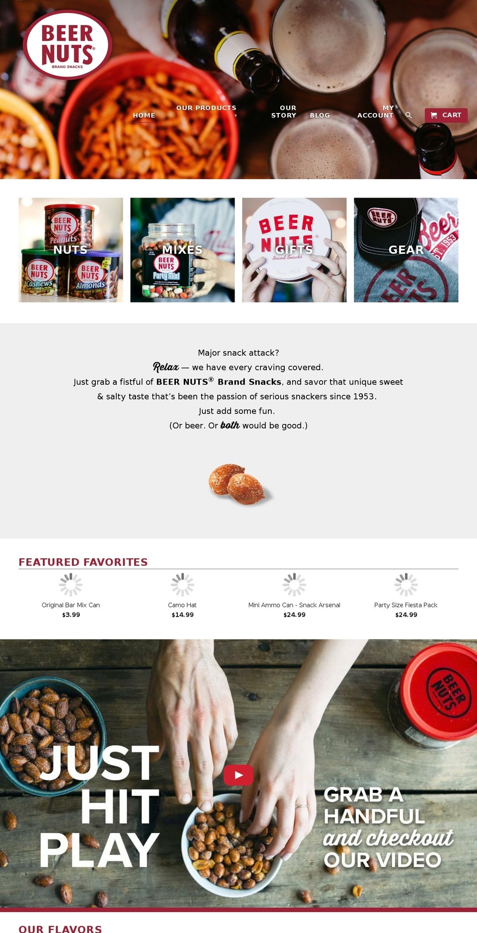 Beernuts 2018 - Checkout updated Shopify theme site example beernut.org