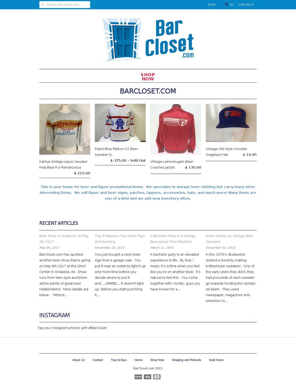 beersweatshirt.com — Shopify storefront screenshot