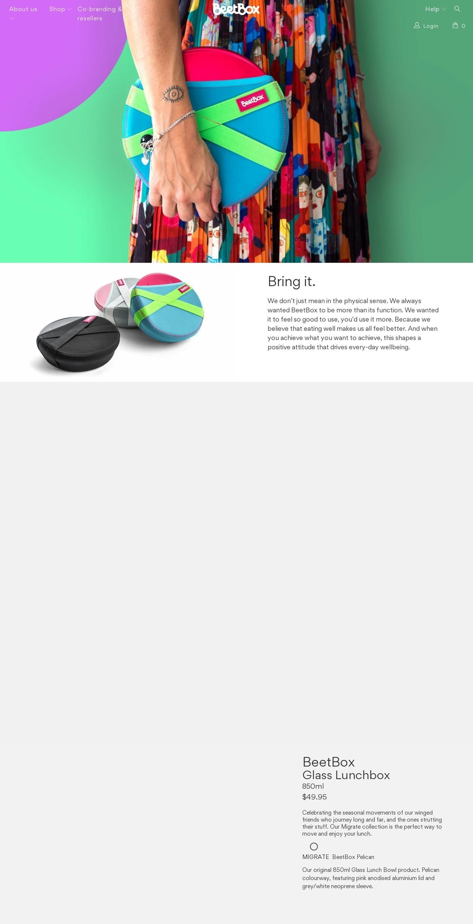 beetbox.com shopify website screenshot