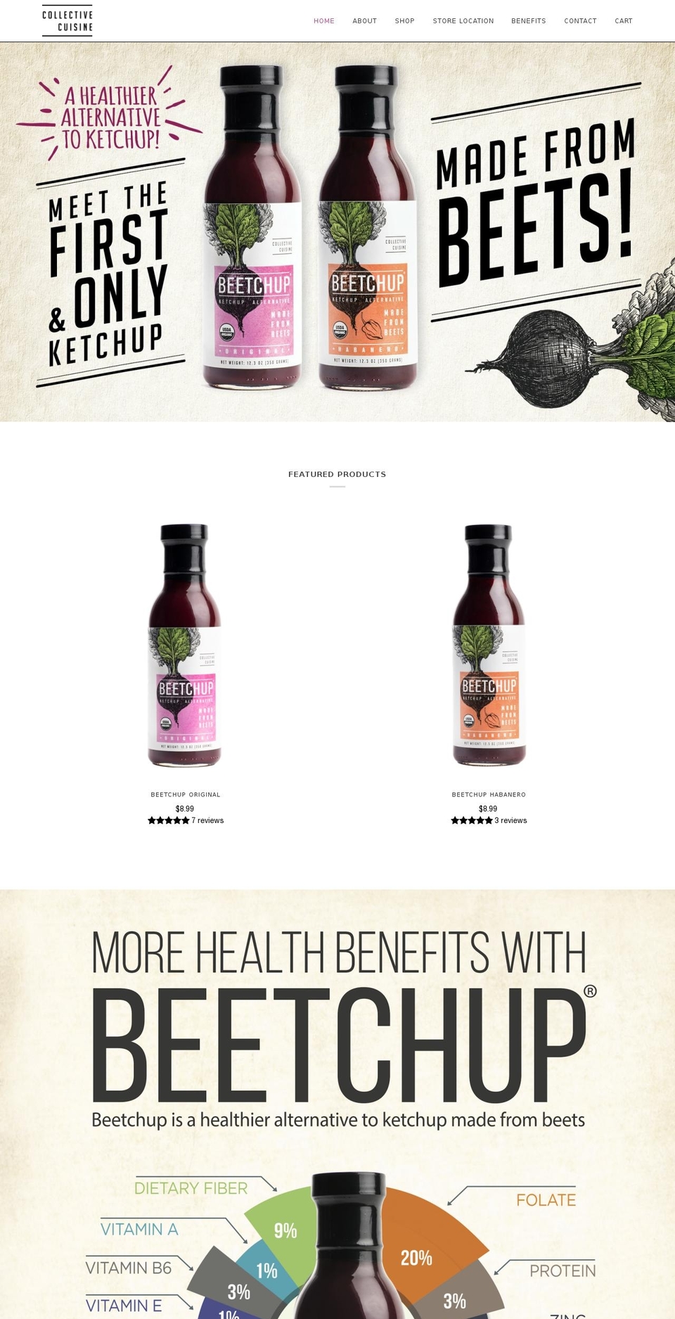 beetchup.com shopify website screenshot