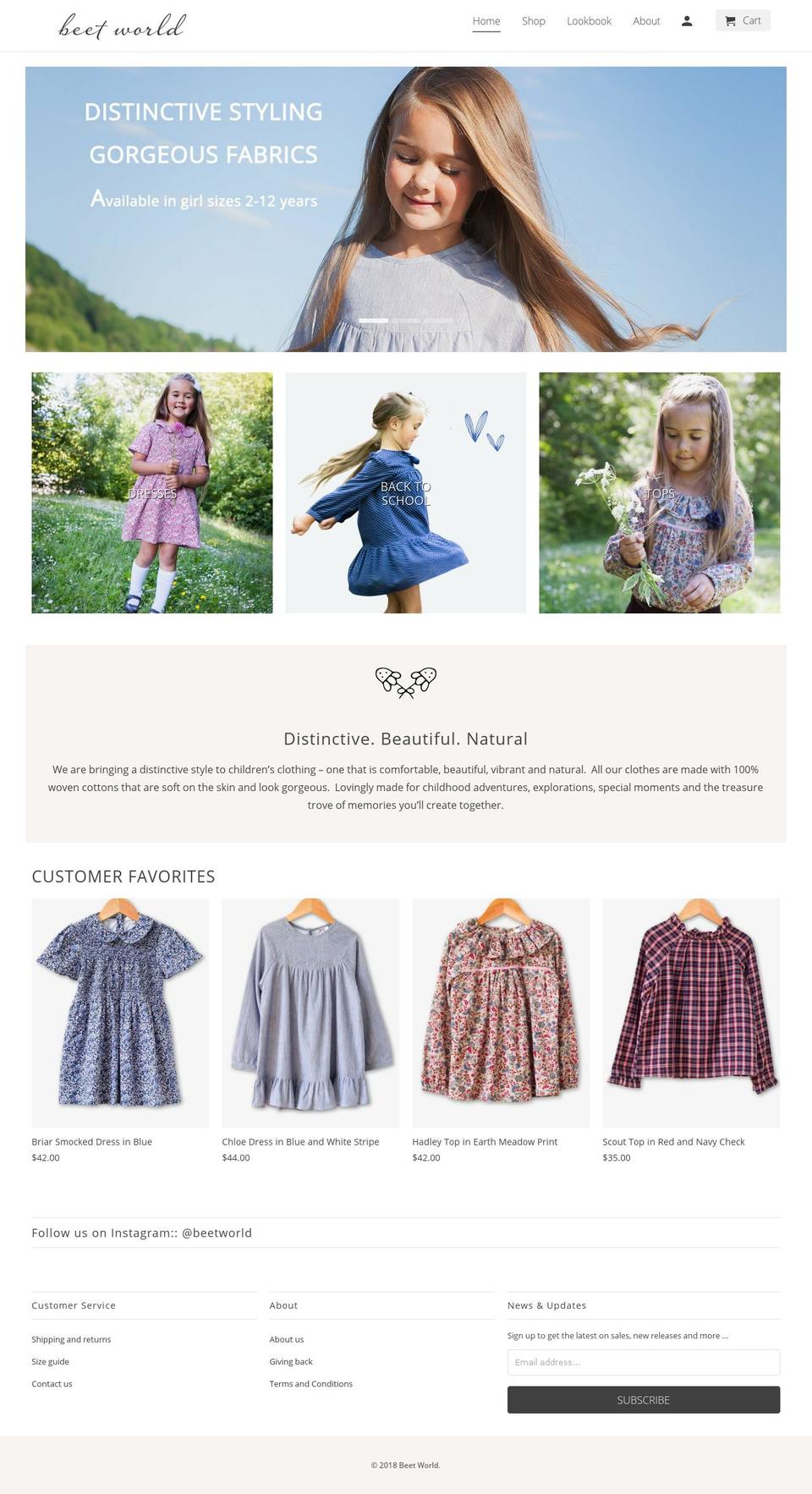 beetkids.com shopify website screenshot