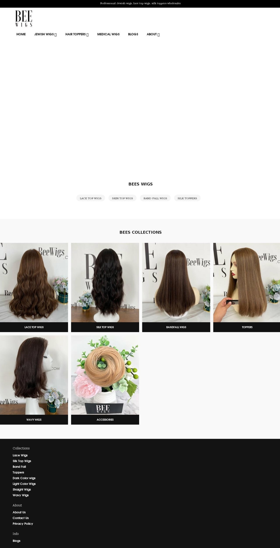 beewigs.com shopify website screenshot