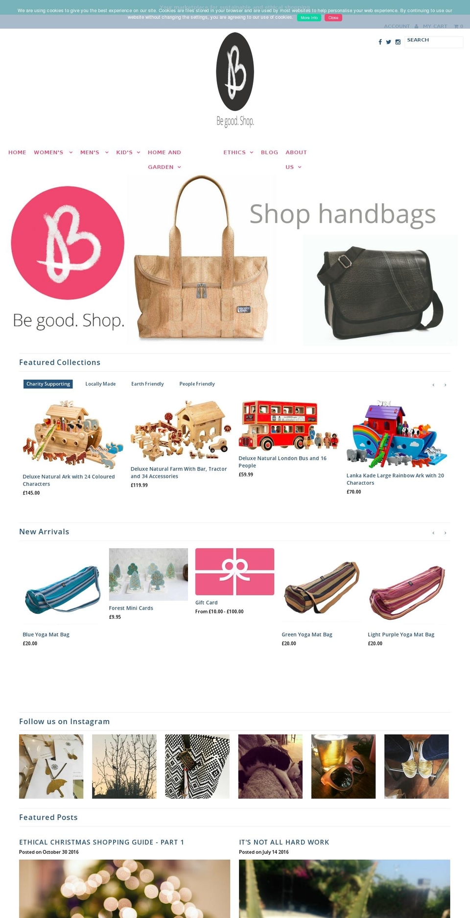 begoodshop.com shopify website screenshot