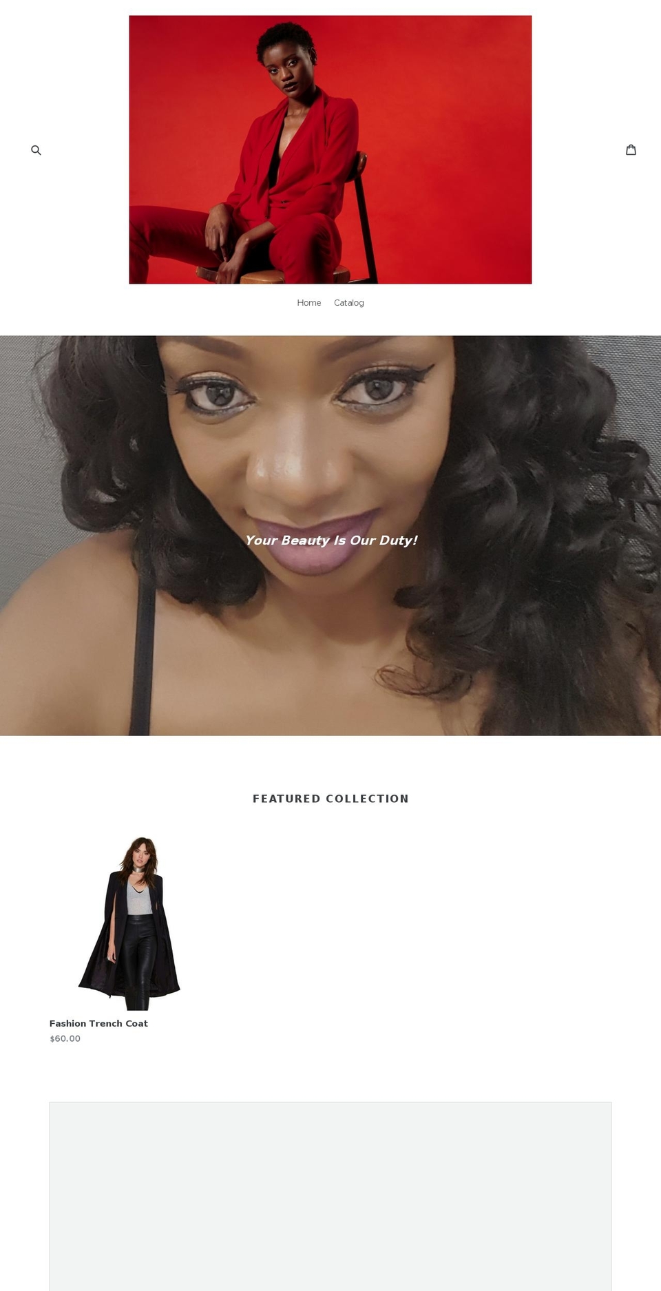 behairandbeauty.org shopify website screenshot