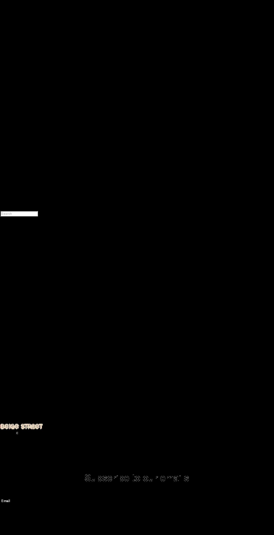 beigestreet.com shopify website screenshot