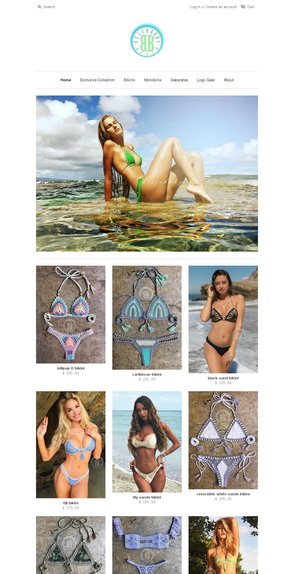 beijobaby.com shopify website screenshot