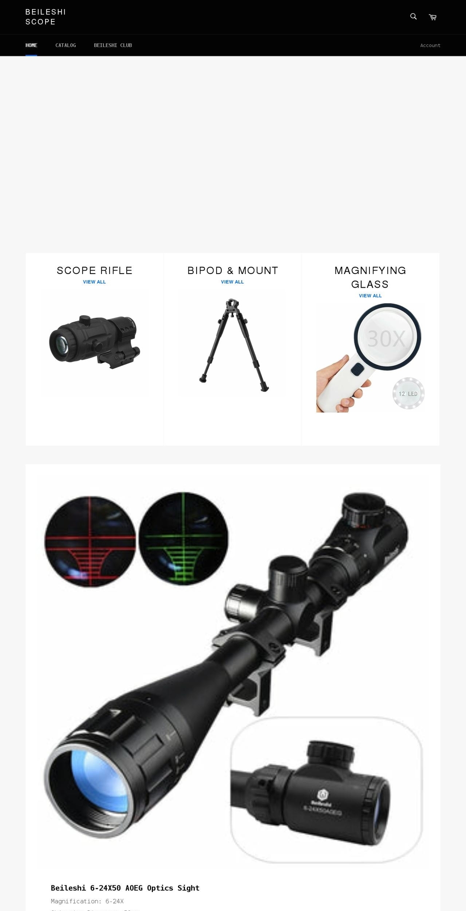beileshi.net shopify website screenshot