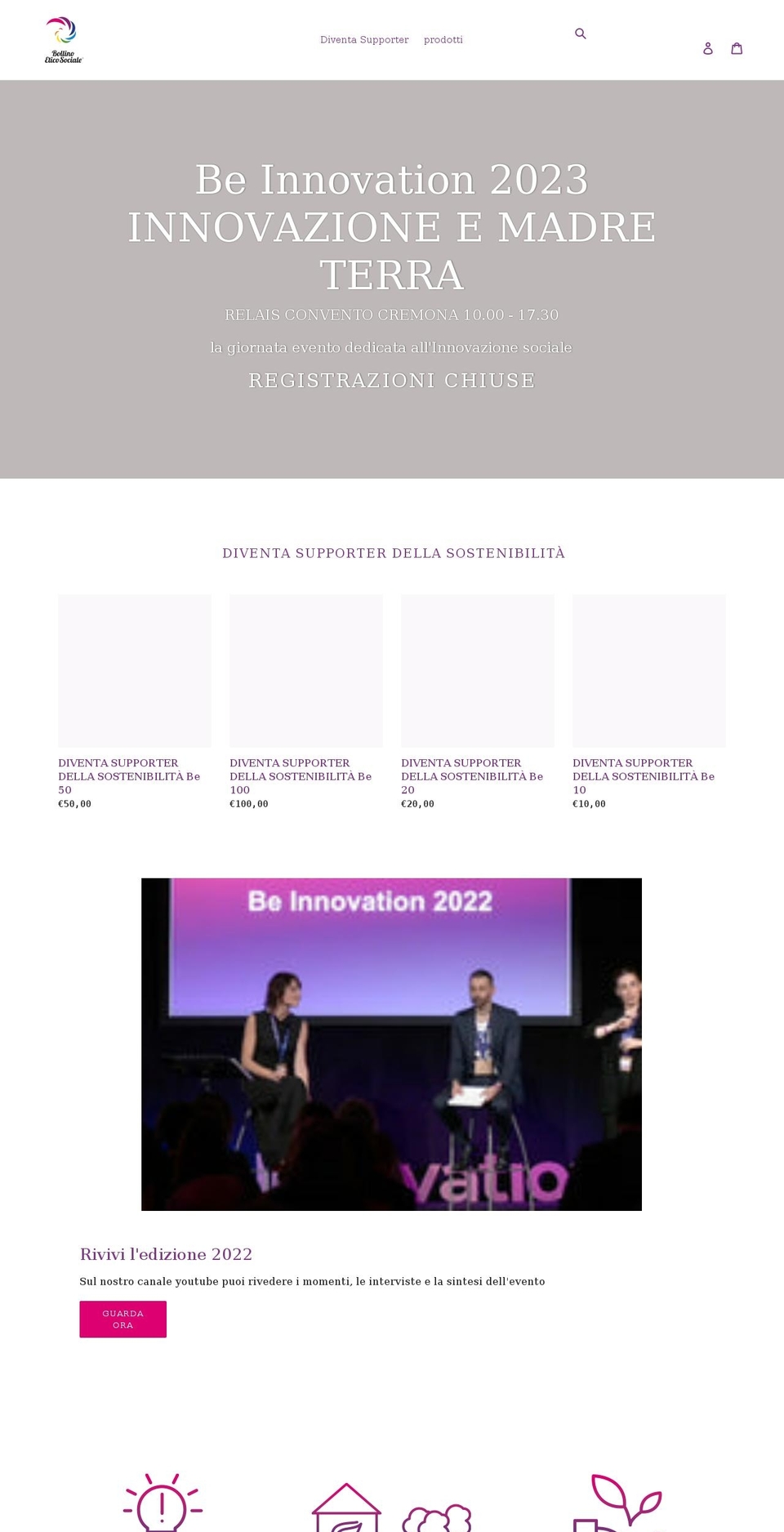 beinnovation.shop shopify website screenshot