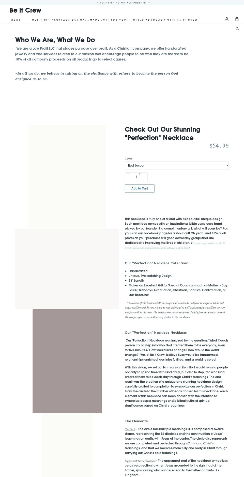 beitcrew.com shopify website screenshot