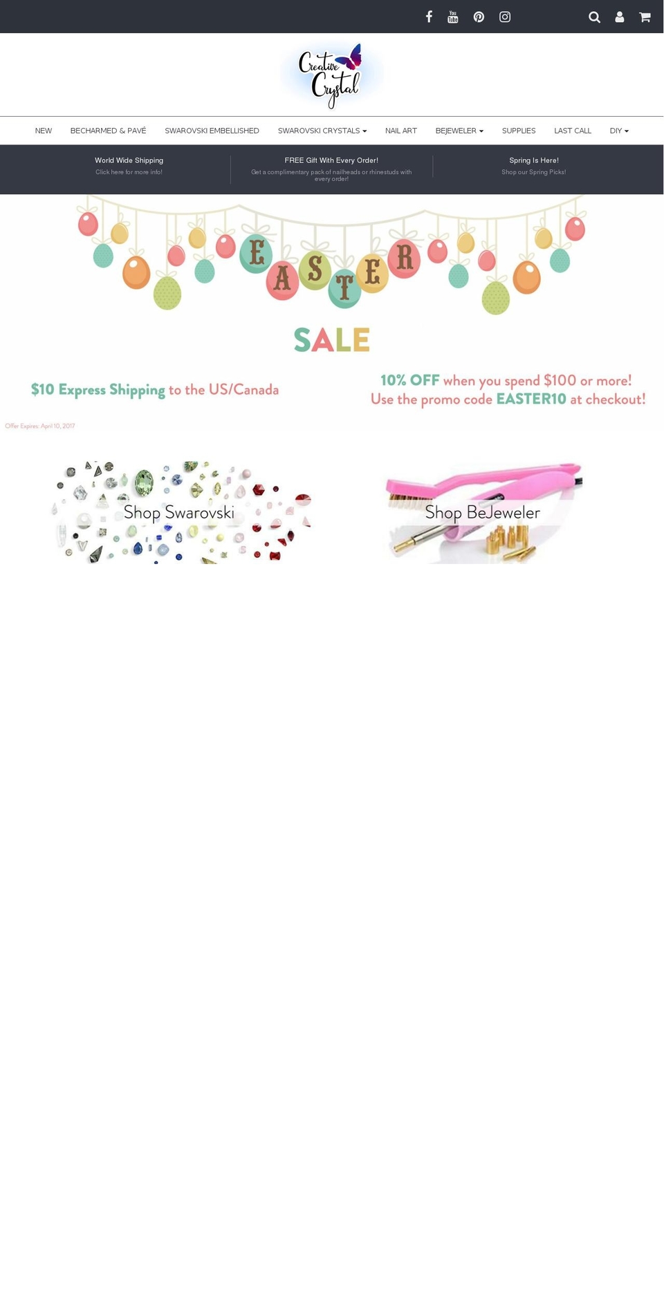 bejewelers.com shopify website screenshot