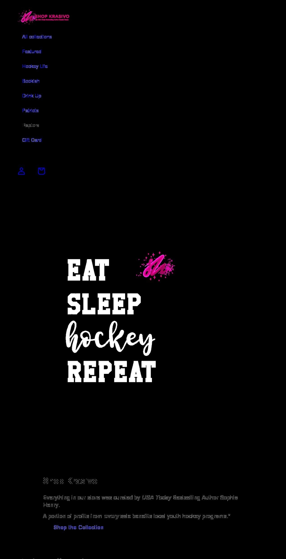 bekindlovehard.com shopify website screenshot