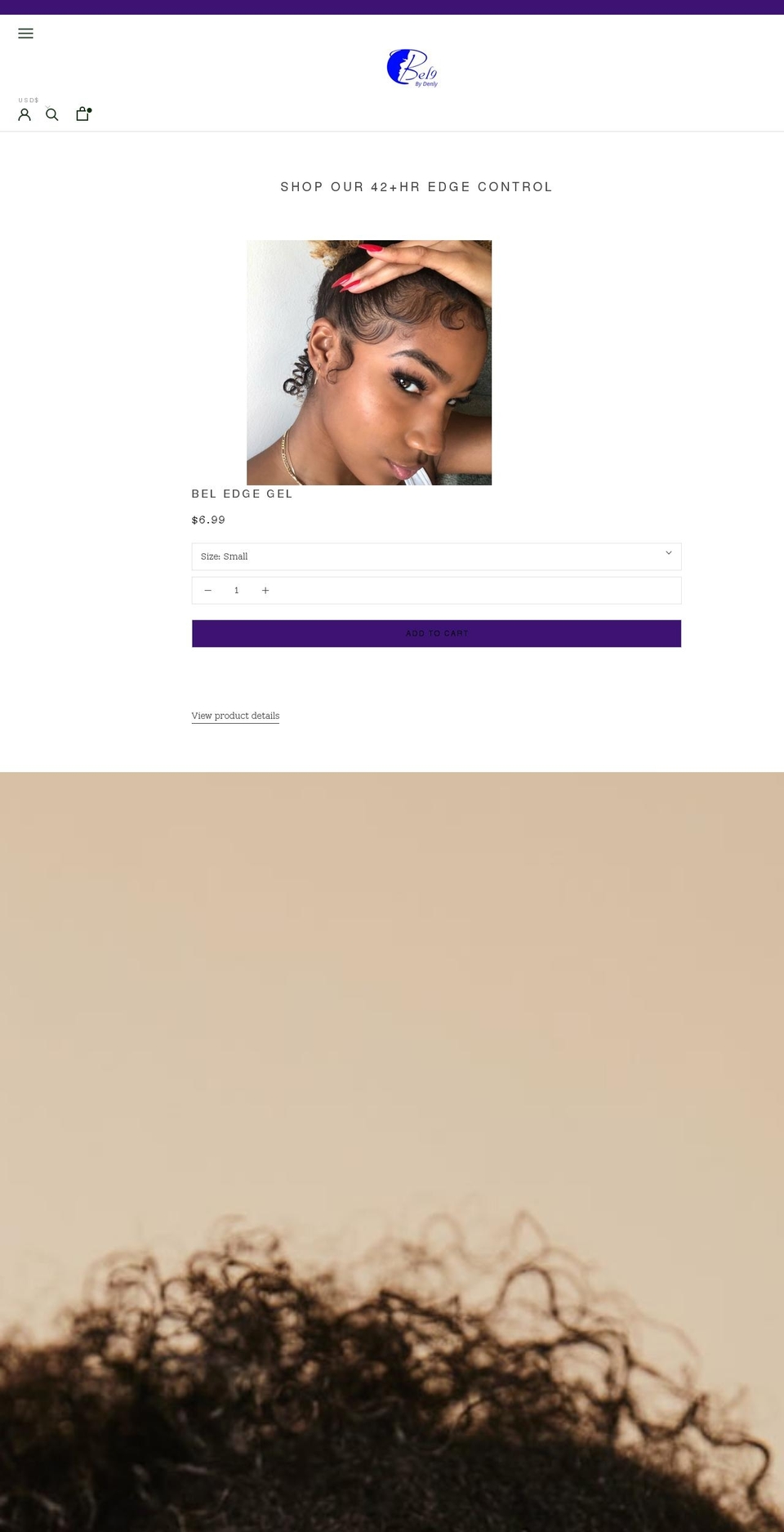 bel9.com shopify website screenshot