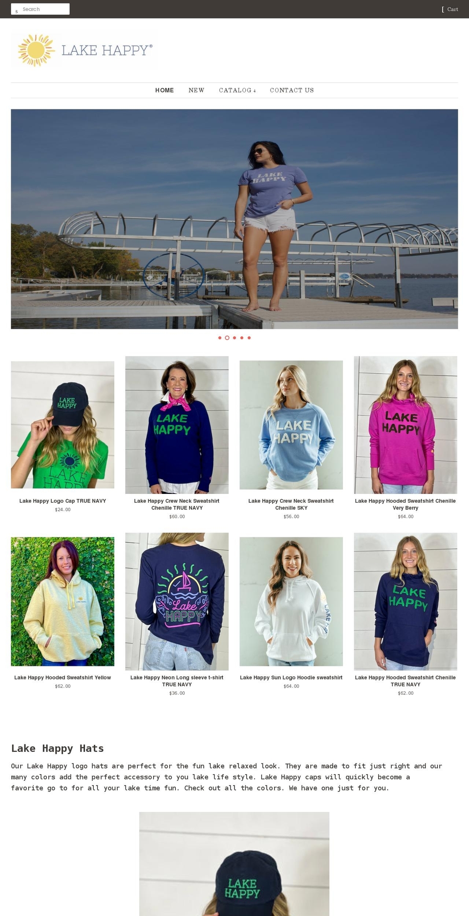 belakehappy.com shopify website screenshot