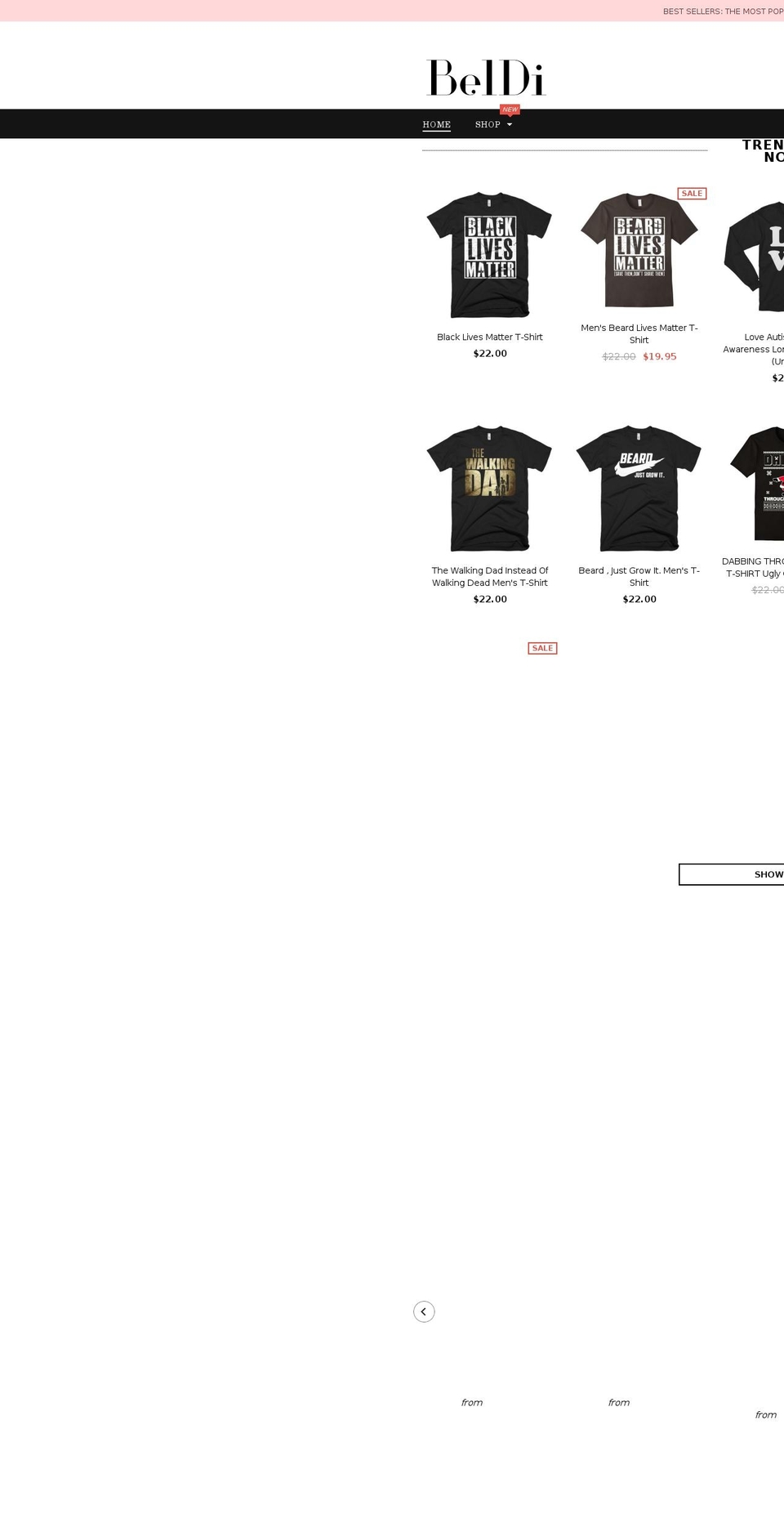 beldisegno.com shopify website screenshot