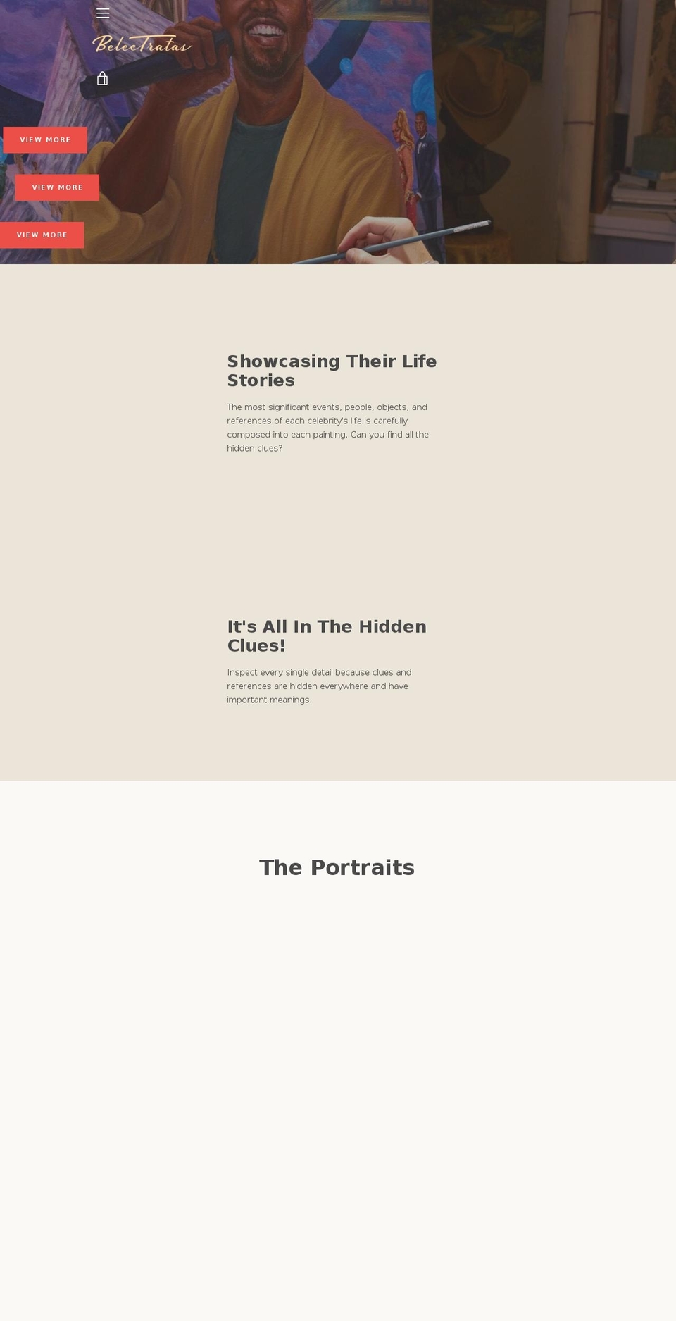 belec-tratas.com — Shopify storefront screenshot