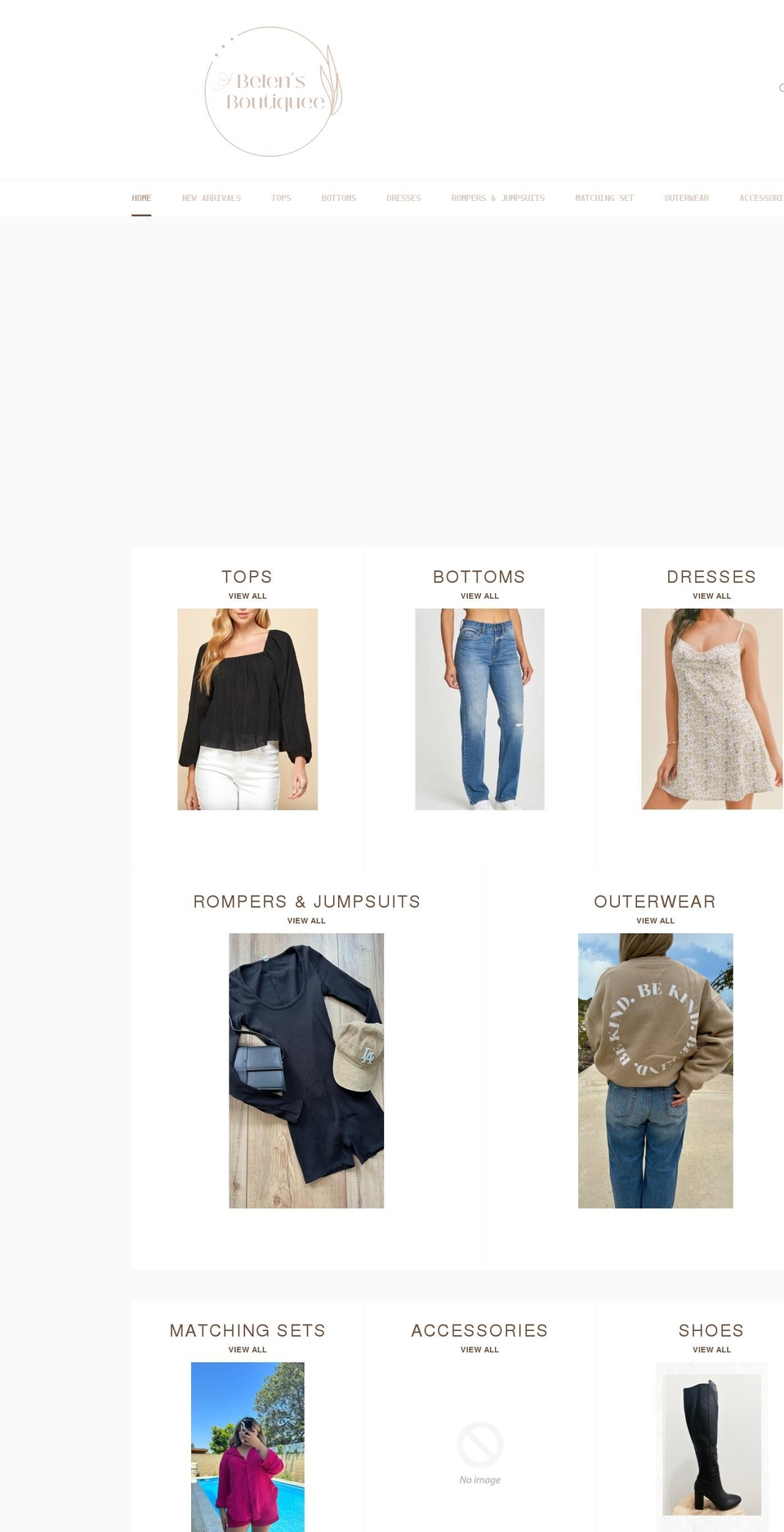 belensboutiquee.com shopify website screenshot