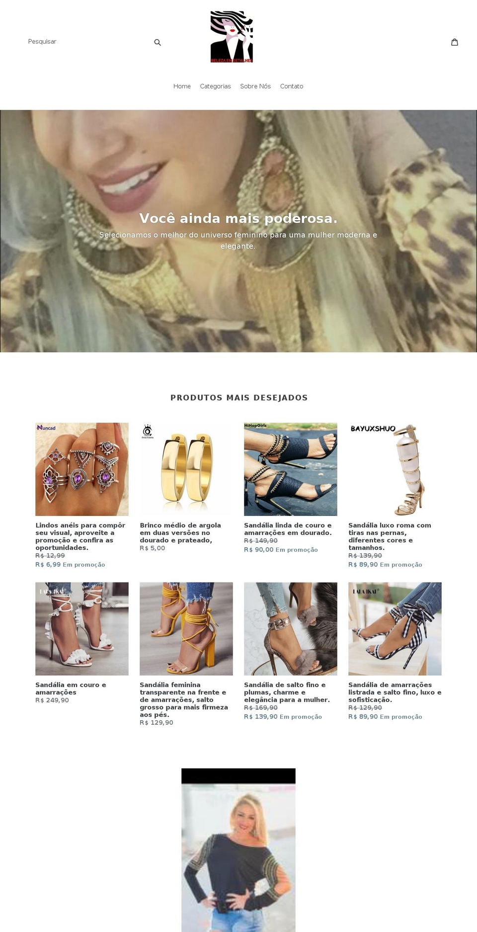 belezaemdetalhes.com shopify website screenshot