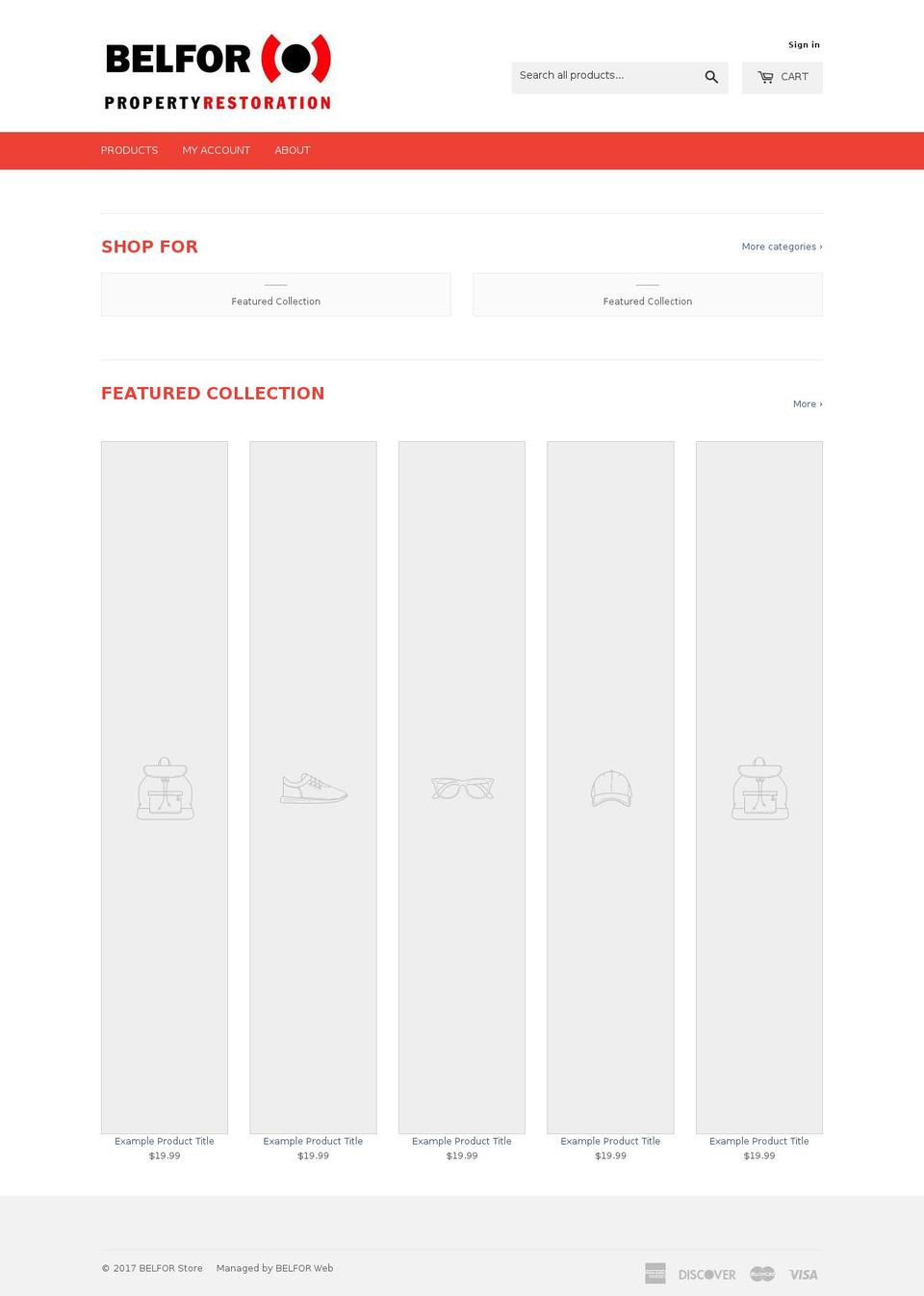 belforstore.net shopify website screenshot