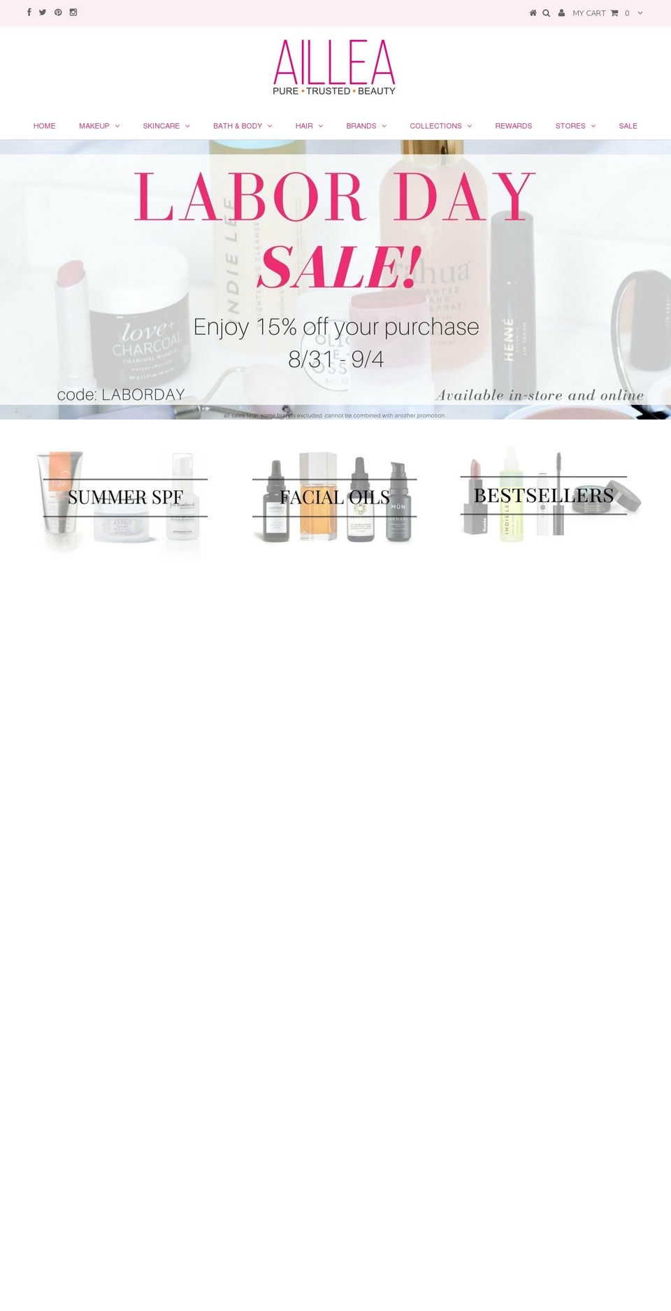 beliefbeauty.com — Shopify storefront screenshot