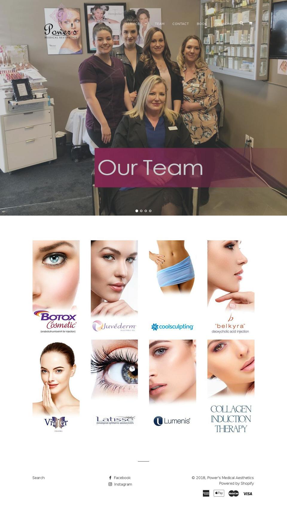 belkyrasprucegrove.com — Shopify storefront screenshot