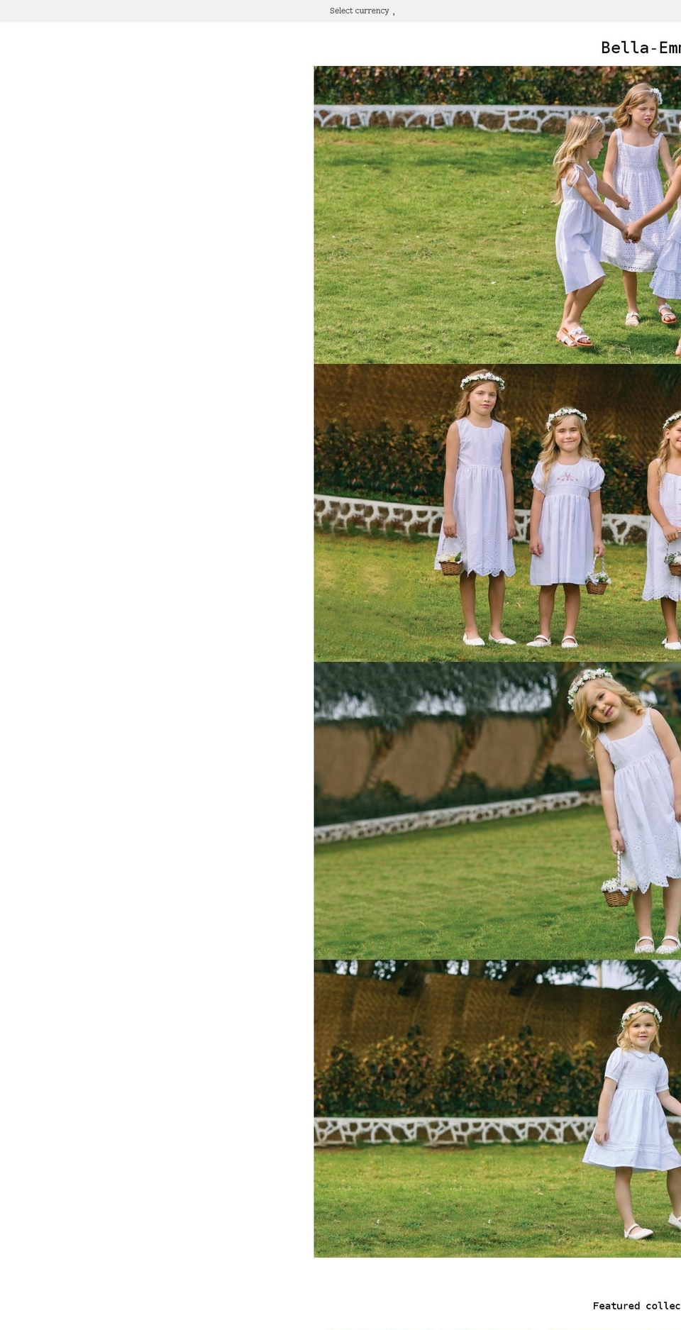 bella-emma.com — Shopify storefront screenshot