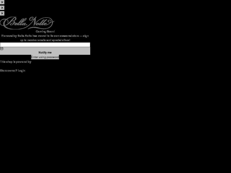 bella-notte-linens-overstock.myshopify.com shopify website screenshot
