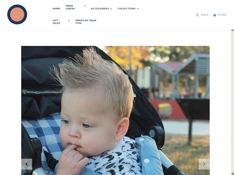 bellaandmoo.com — Shopify storefront screenshot