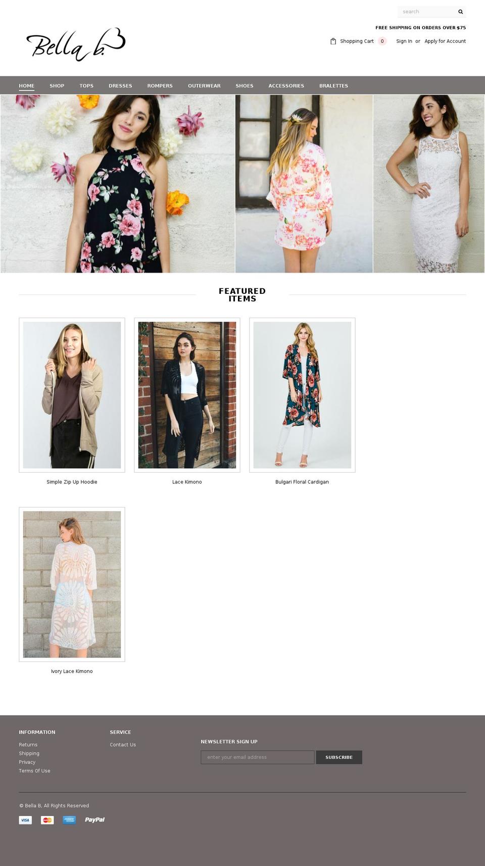 bellab.com shopify website screenshot