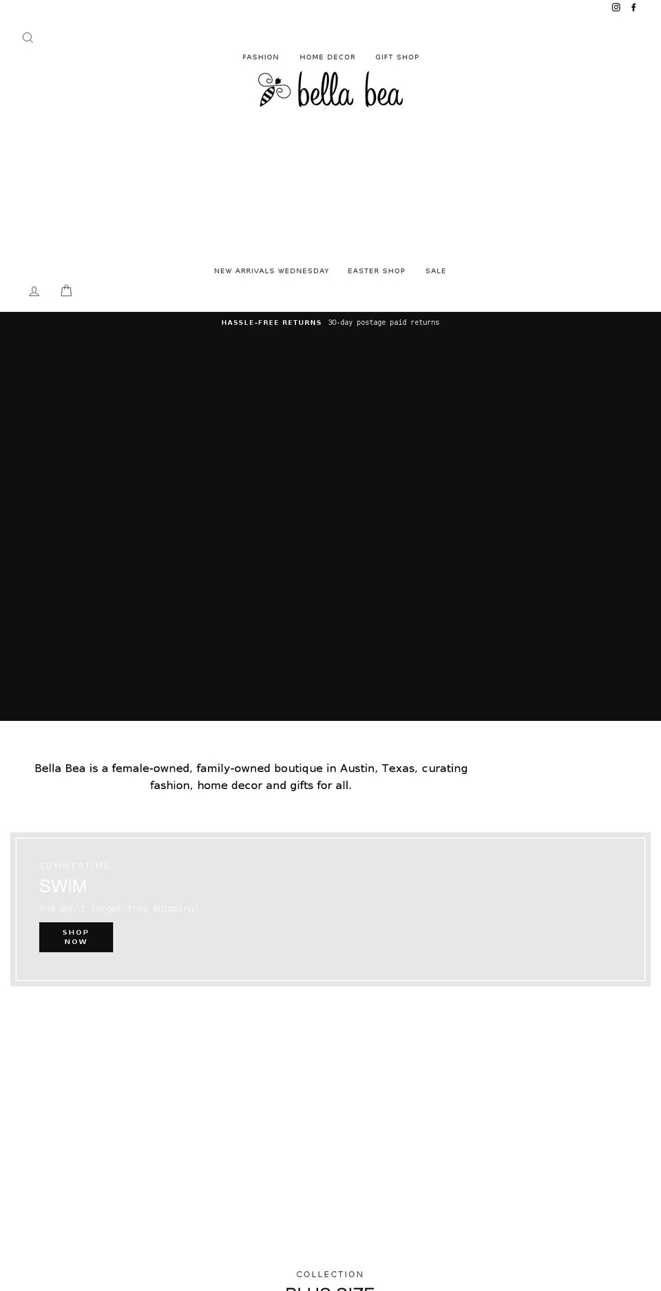 bellabea.com shopify website screenshot