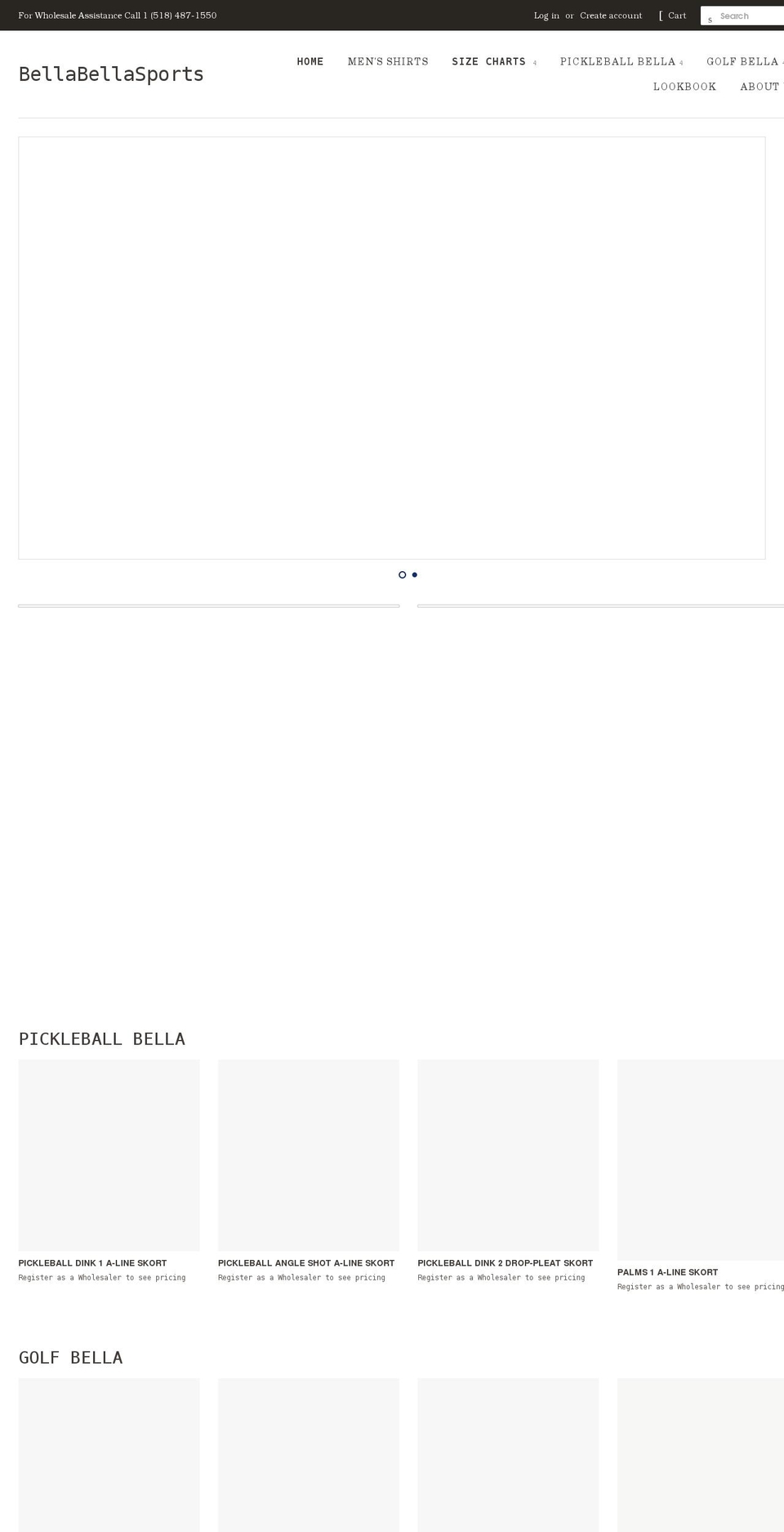 bellabellasports.com shopify website screenshot