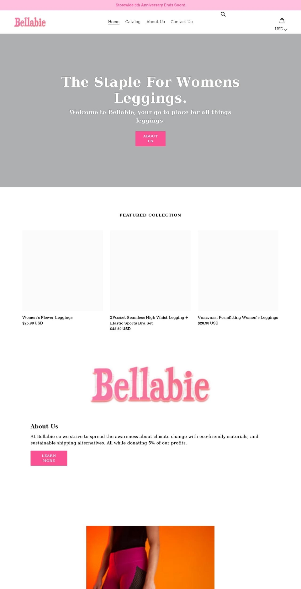 bellabie.com shopify website screenshot