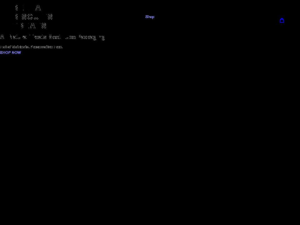 bellabiscuitstreats.com shopify website screenshot