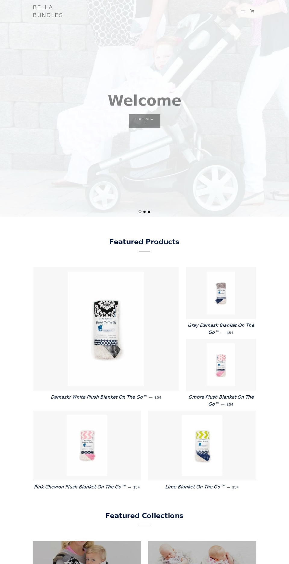 bellabundles.com shopify website screenshot