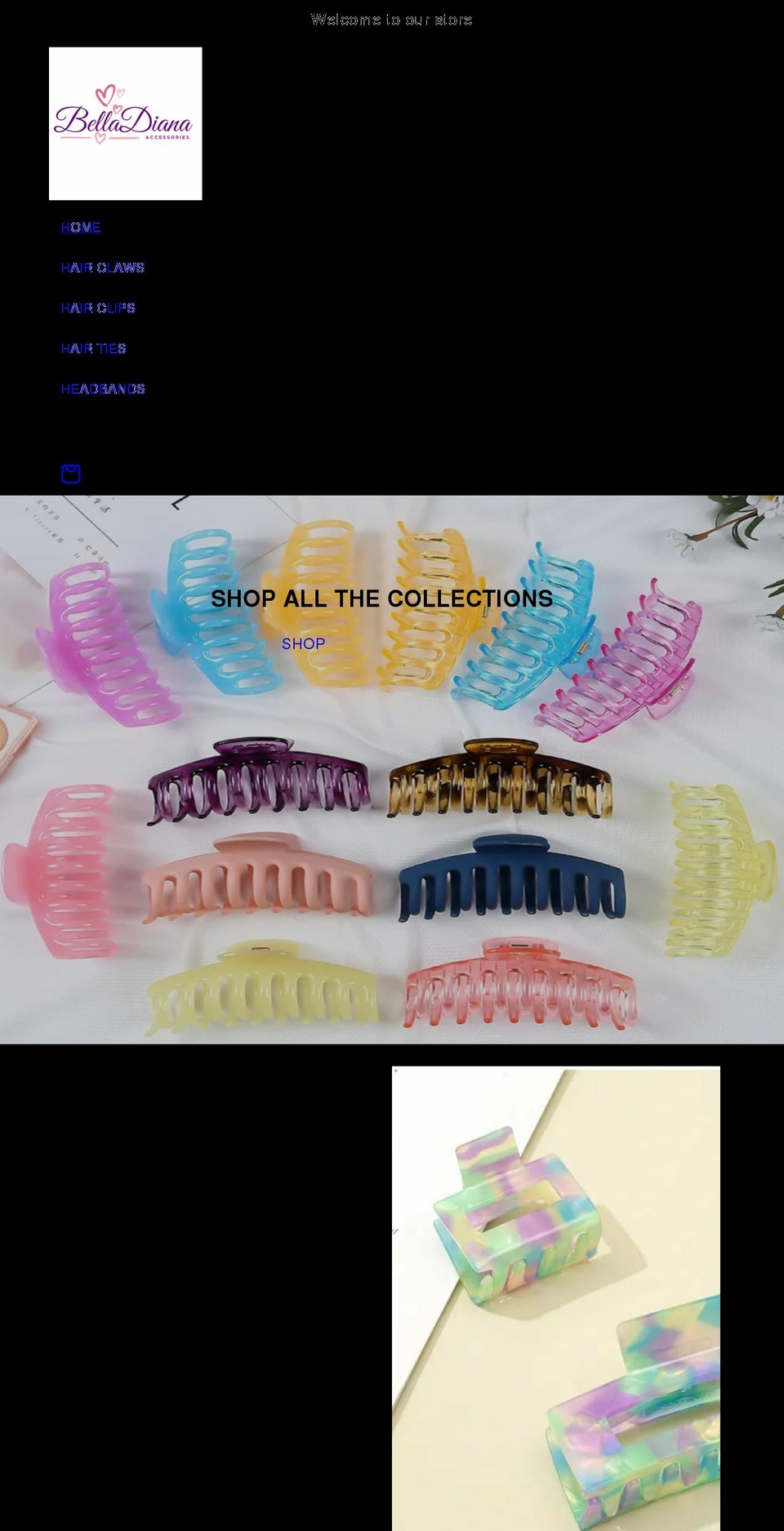 belladiana.net shopify website screenshot