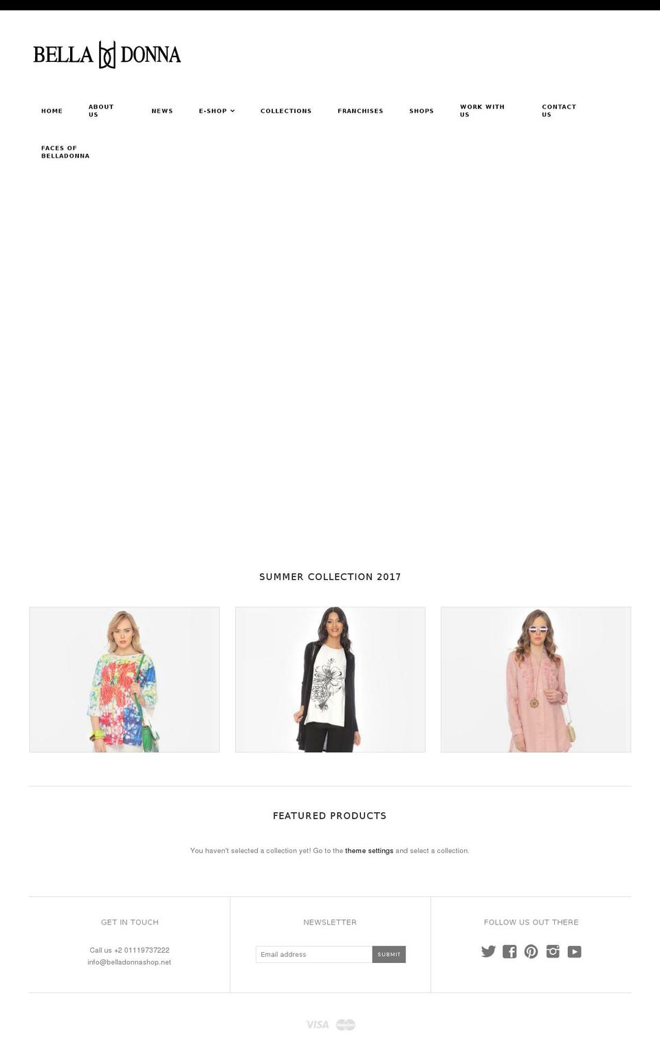 belladonnashop.net shopify website screenshot