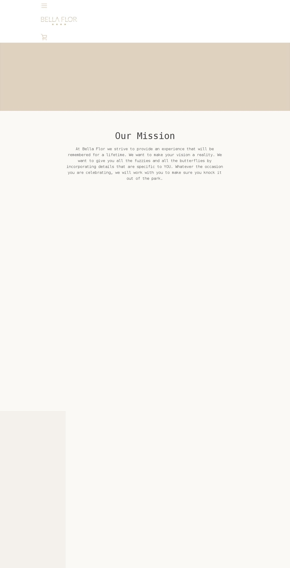 bellaflorchicago.com shopify website screenshot