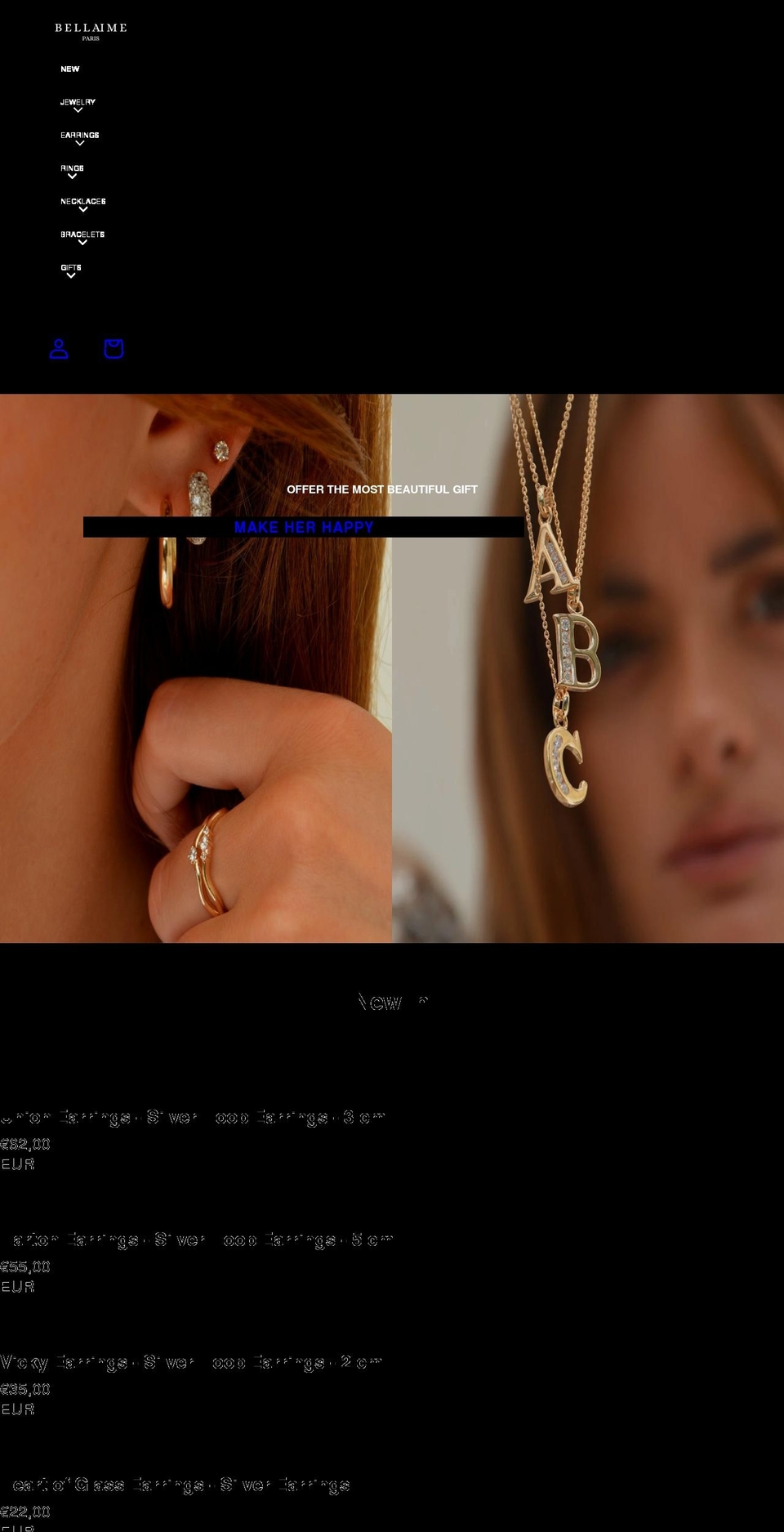 bellaime.com shopify website screenshot