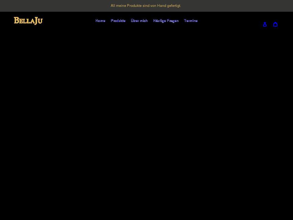 bellaju.de shopify website screenshot