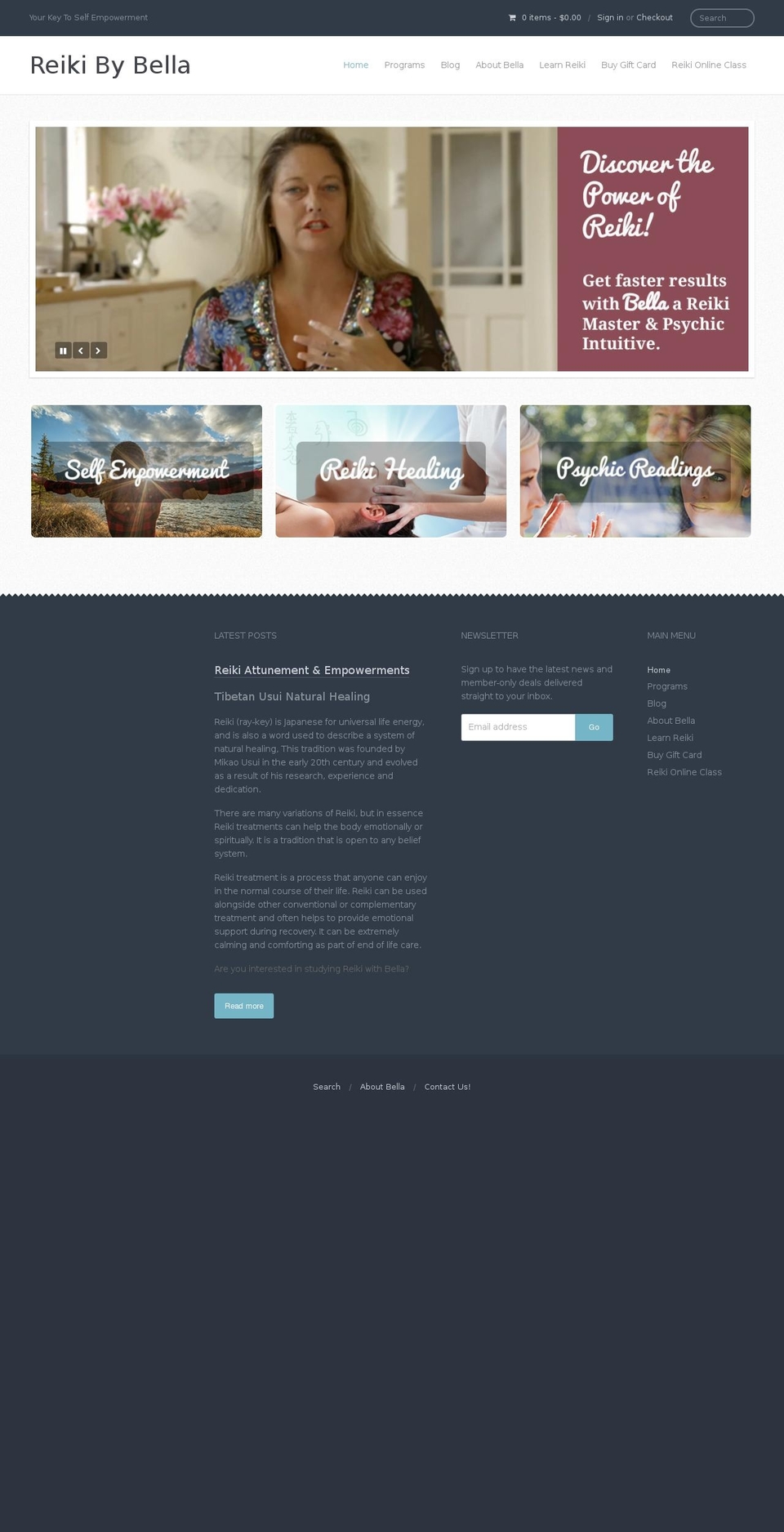 bellakatrina.com shopify website screenshot
