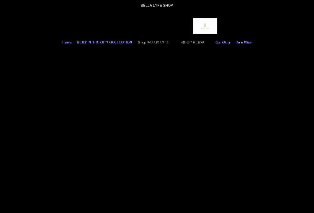 bellalyfeshop.com shopify website screenshot