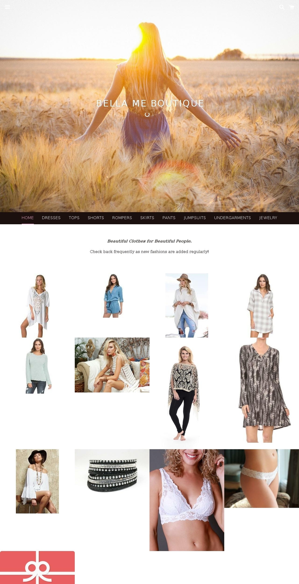 bellameboutiquefl.com shopify website screenshot