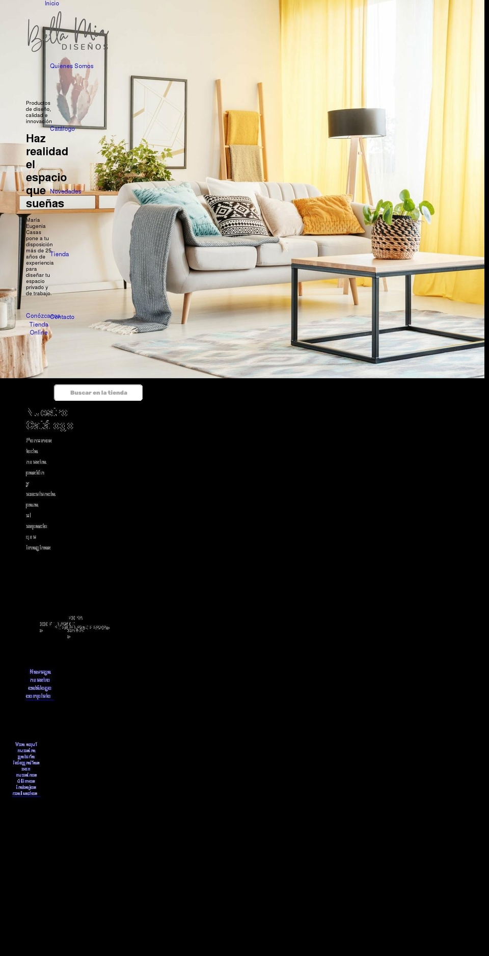 bellamia.store shopify website screenshot