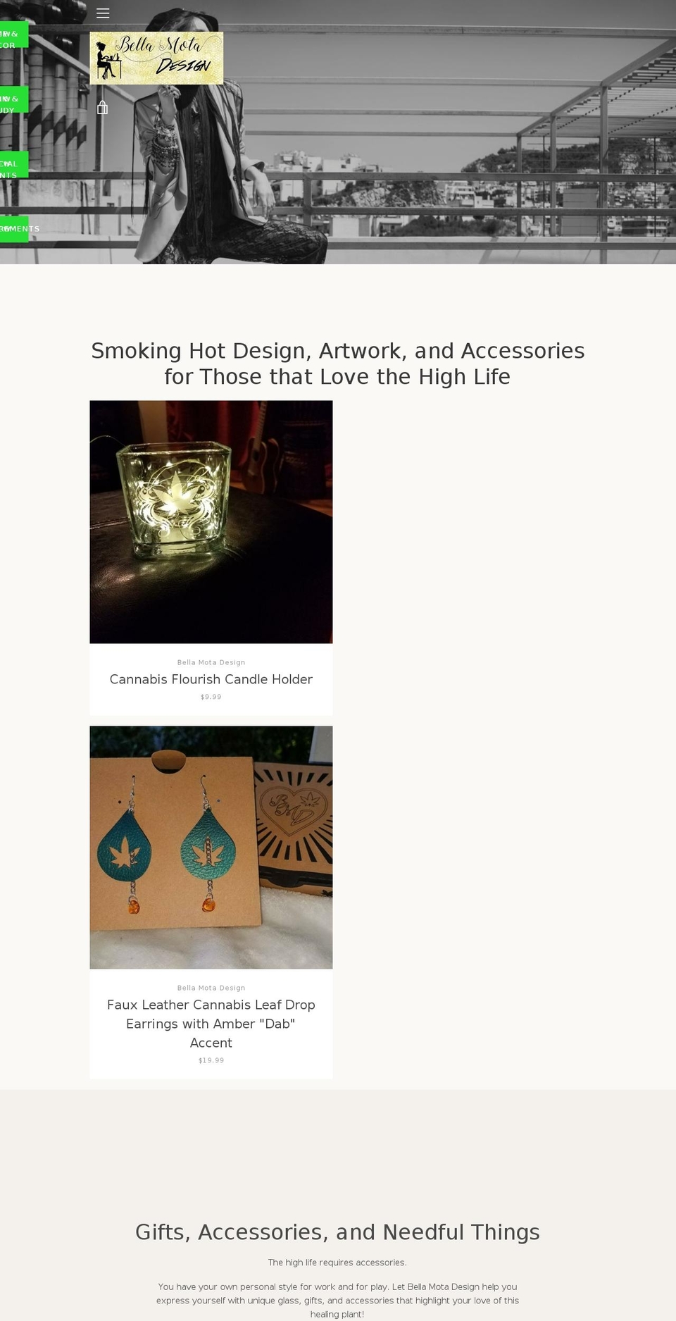 bellamota.com — Shopify storefront screenshot
