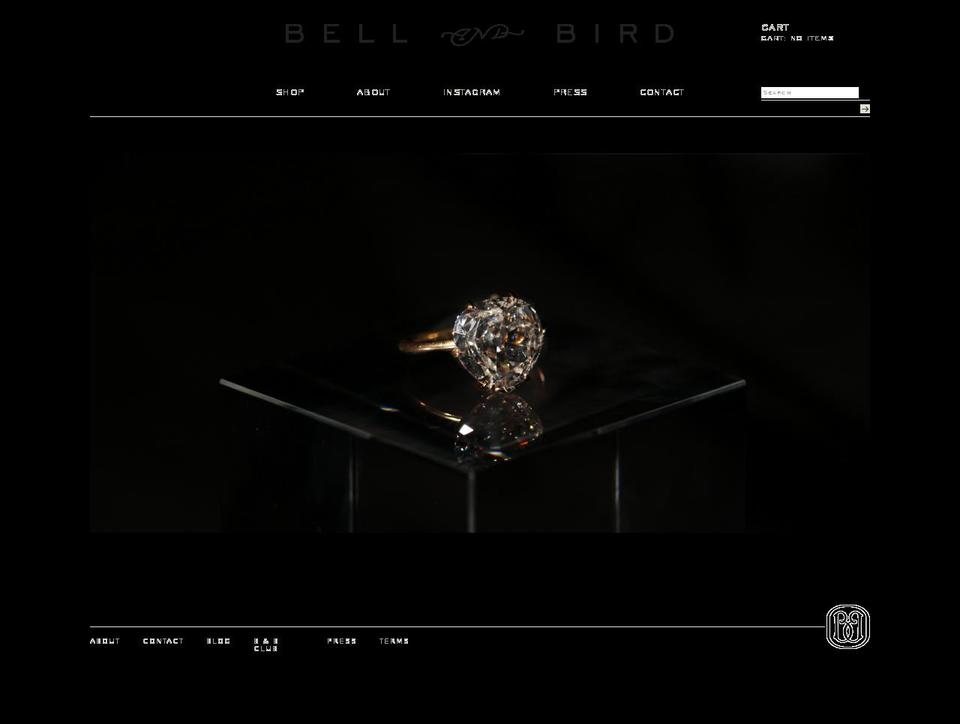 bellandbird.com shopify website screenshot