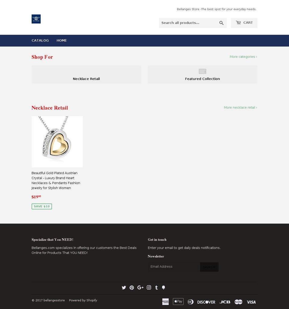 bellanges.com shopify website screenshot