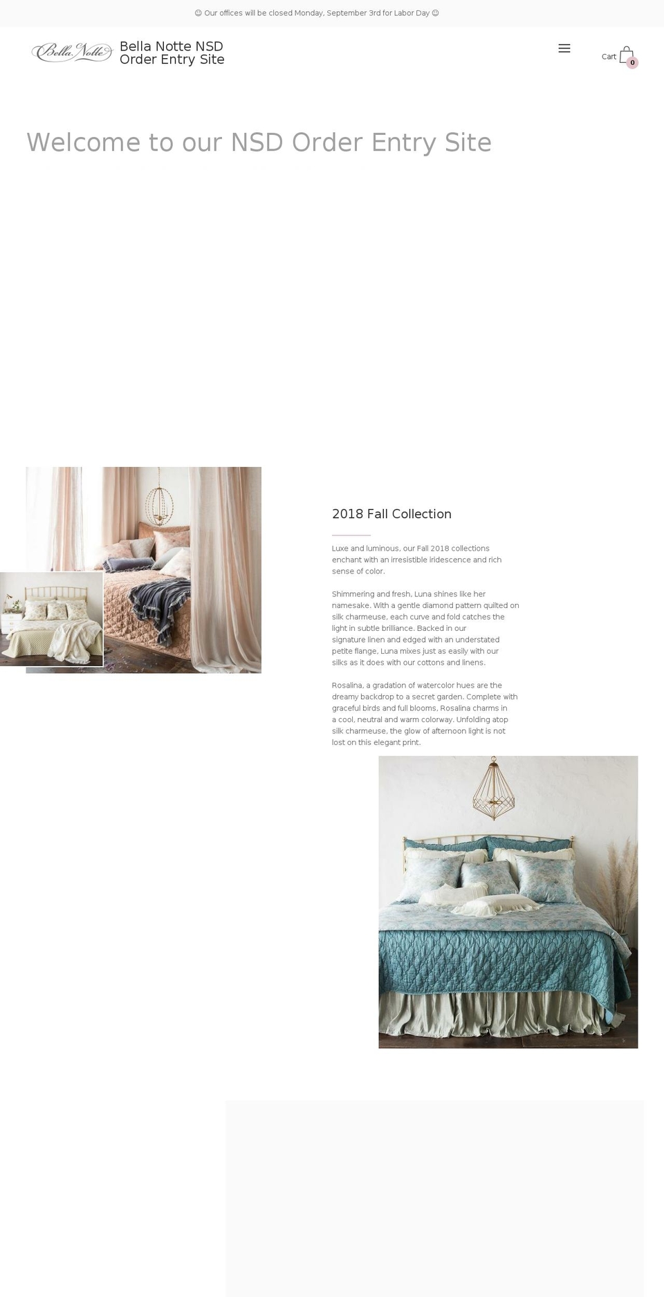 bellanottensd.com — Shopify storefront screenshot