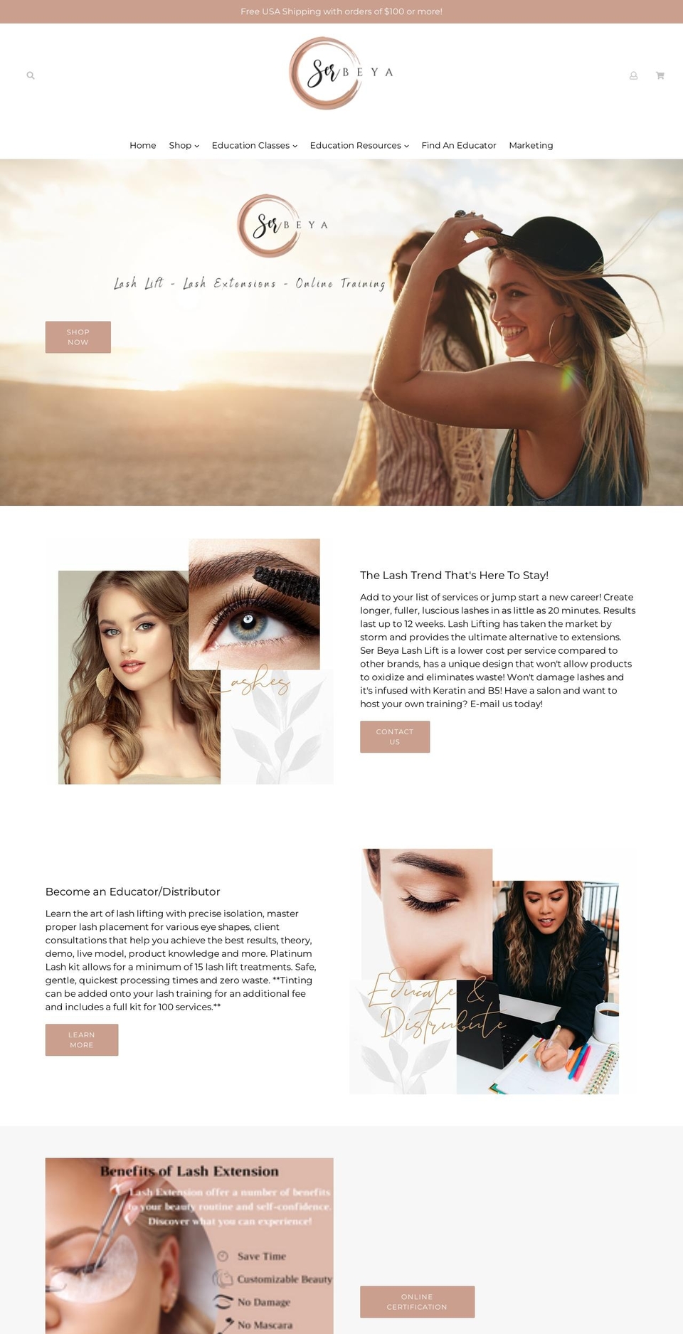 bellanovaindustries.com — Shopify storefront screenshot