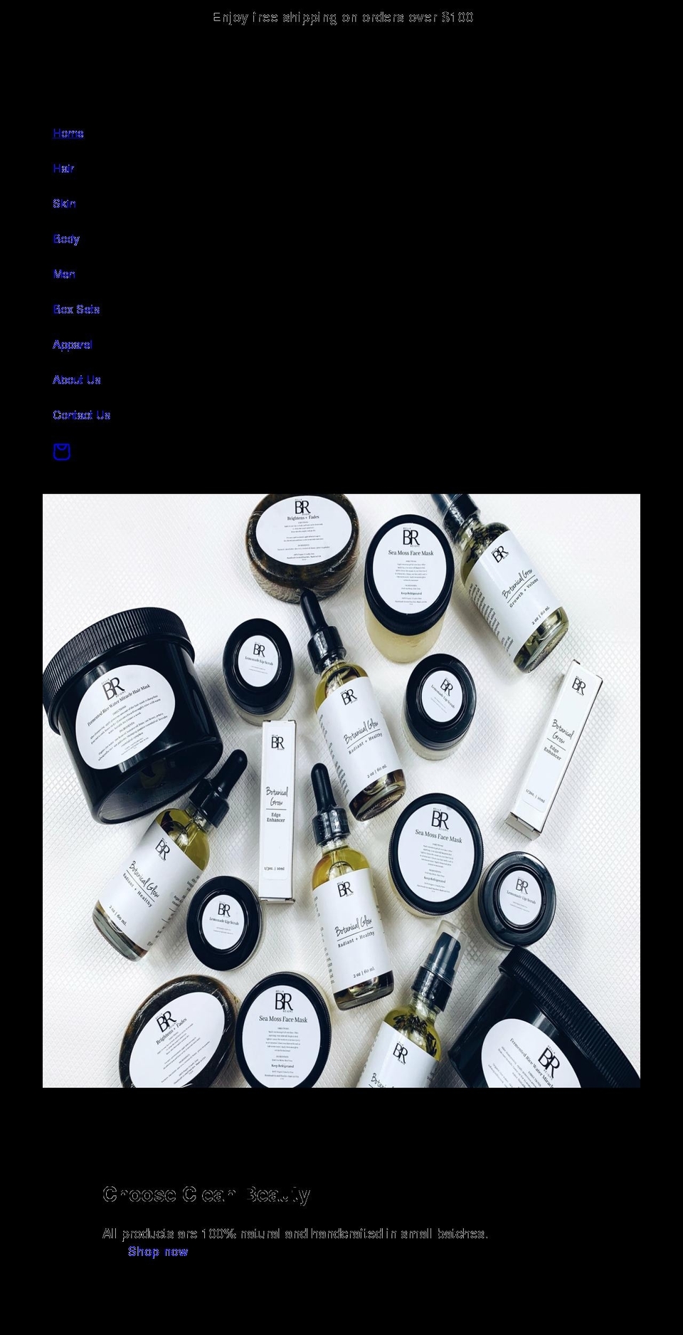 bellareigns.com shopify website screenshot