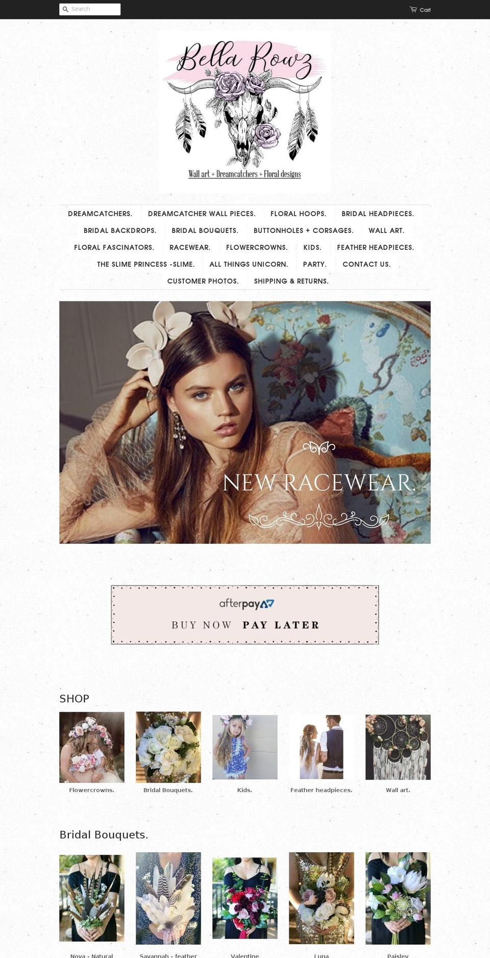 bellarowz.com — Shopify storefront screenshot