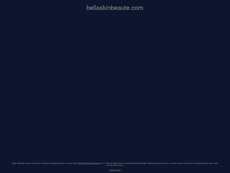 Product Update Shopify theme site example bellaskinbeaute.com